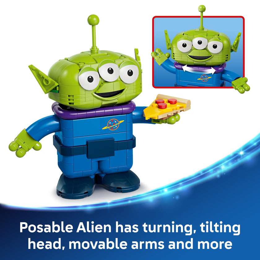 LEGO Disney and Pixar Toy Story Alien with Pizza Planet Rocket Ride - Building Toy for Girls & Boys, Ages 9+ - Disney Gift Idea - Kids Bedroom Decor - 43307 🍁 All In One Marketplace Canada