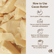 Organic Traditions Food Grade Cacao Butter, Baking Ingredient, 16oz Bag 🍁 All In One Marketplace Canada