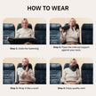 trtl Travel Pillow - Airplane Pillow for Neck and Shoulder Support - Soft, Lightweight, Machine-Washable Travel Pillows for Airplanes - Black 🍁 All In One Marketplace Canada