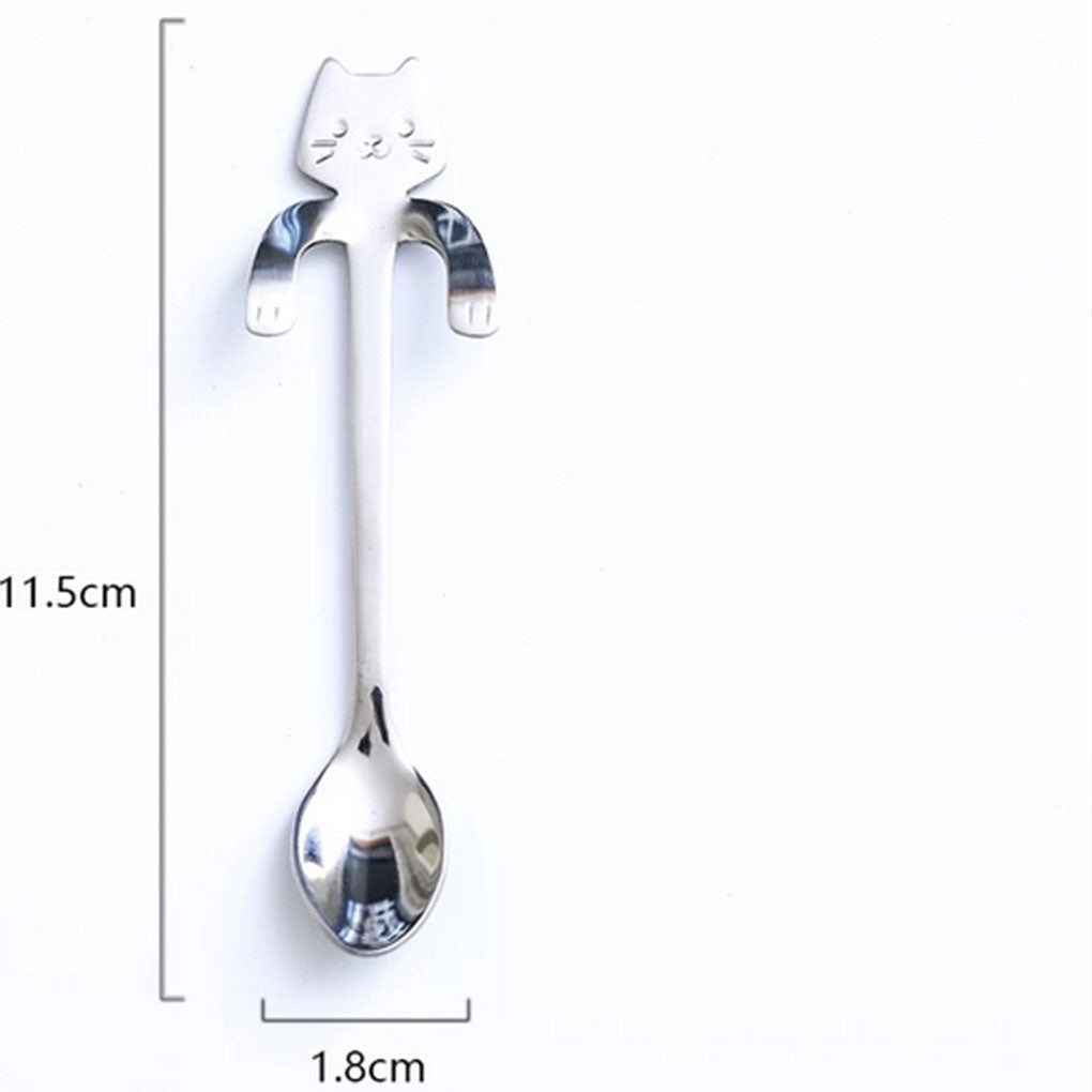 Kitty Tea/Coffee/Ice Cream Small Stainless Steel Spoon