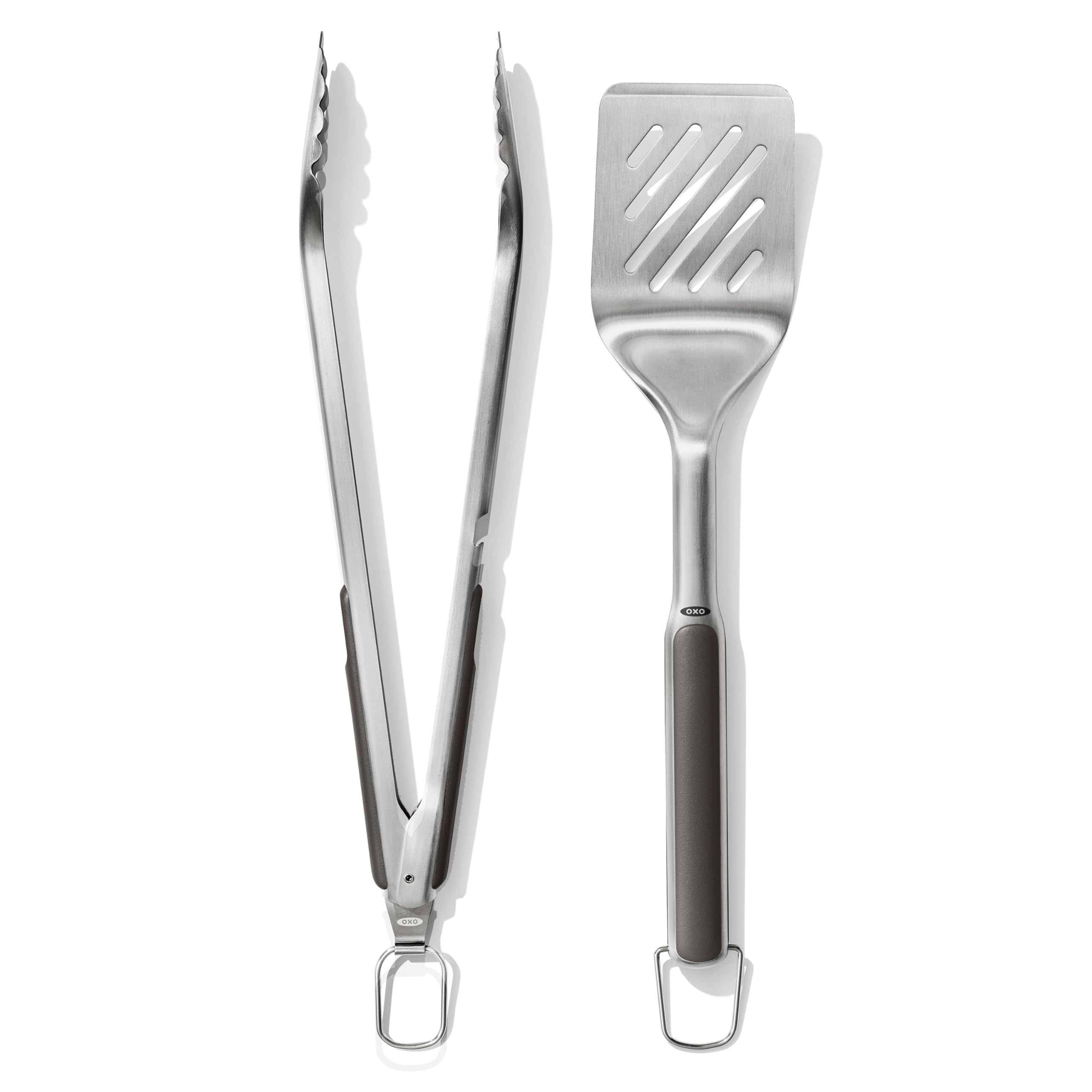 OXO Good Grips Grilling Tools, Tongs and Turner Set, Black 🍁 All In One Marketplace Canada