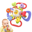 Infinno Baby Teething Toy for 3-12 Months with Pull Ring Spinner 🍁 All In One Marketplace Canada