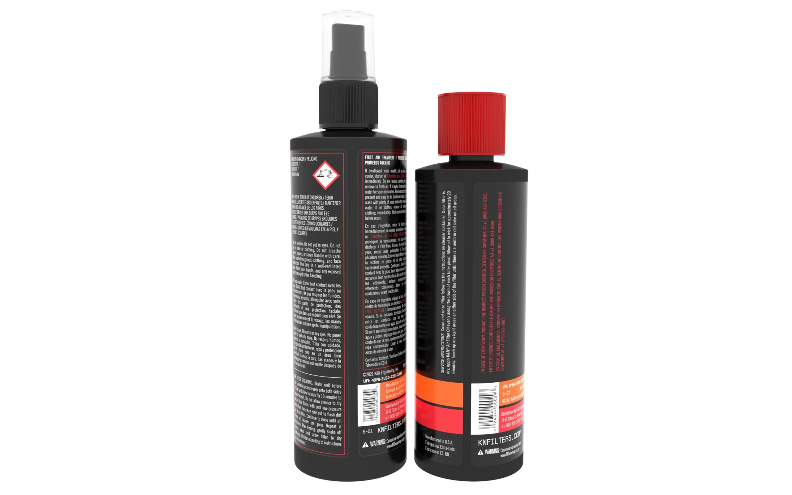 K&N Filters Filter Care Service Kit - Squeeze Red, 8 oz. Squeeze Oil 🍁 All In One Marketplace Canada
