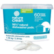 Nature Clean Automatic Dishwasher Pacs, Fragrance-Free, 60 Count 🍁 All In One Marketplace Canada