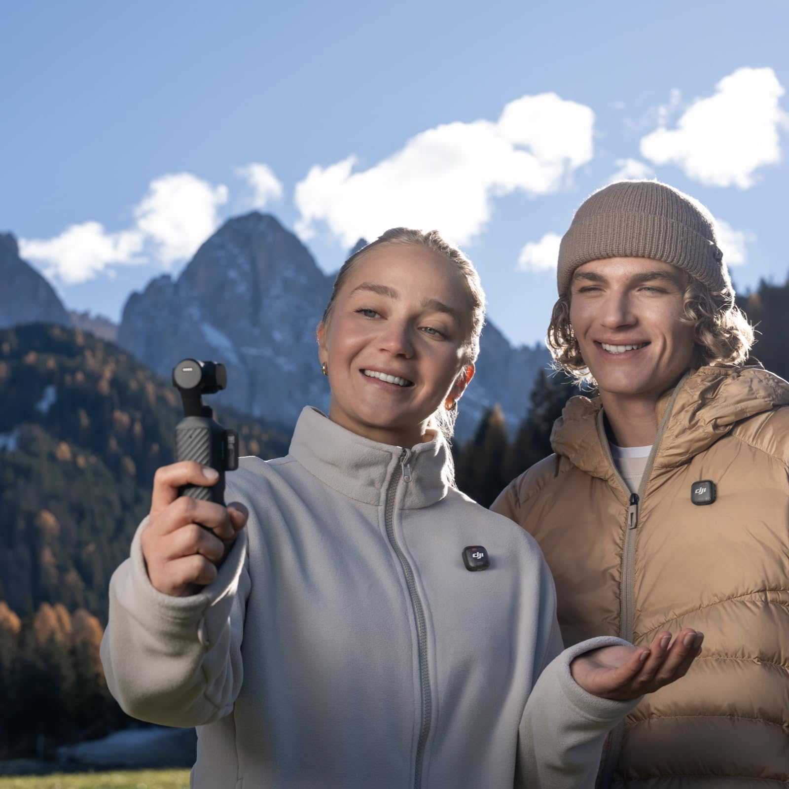 DJI Osmo Pocket 4 Creator Combo, Pocket Gimbal Vlog Camera, 1″ CMOS & 4K/240fps, 3‑Axis Stabilization, 2× Lossless Zoom, 107GB Built-in Storage, Mic 3 Transmitter, Fill Light, Osmo Mini Tripod 🍁 All In One Marketplace Canada