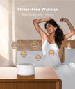Dreamegg D1 Nova Sound Machine - White Noise Machine Alarm Clock with 25 Soothing Sounds, 10 Night Lights for Baby Adult, Dimmable, 7 Alarm Sounds, Timer, Noise Machine for Sleeping, Bedroom, Travel 🍁 All In One Marketplace Canada