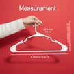 Utopia Home Plastic Hangers, 30 Pack, Clothes Hangers with Shoulder Grooves, Durable Space Saving Coat Hanger for Shirts, Pants, Skirts, Jackets, Blouses, Dresses and Everyday Wardrobe Use (White) 🍁 All In One Marketplace Canada