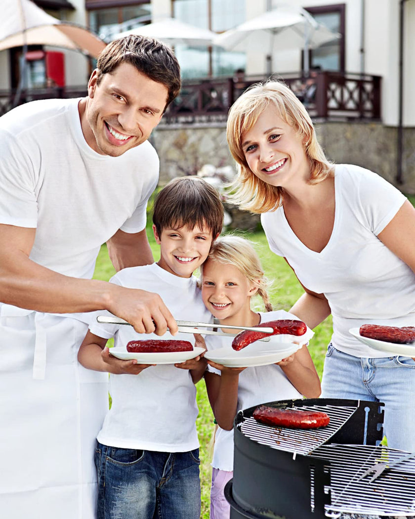 2 Pcs 12-inch Cooking Tweezers Tongs Precision Serrated Tips, Stainless Steel Professional Chef Tweezer Kitchen Tools for BBQ, Plating and Serving 🍁 All In One Marketplace Canada