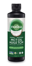 Nutiva Organic MCT Oil, Unflavored, 473 mL | Organic, Non-GMO, Non-BPA | Vegan, Gluten-Free, Keto & Paleo | 14g MCT per Serving & Neutral Flavor for Energy Boost to Coffee, Shakes and Salads 🍁 All In One Marketplace Canada