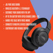 JBL Tune 720BT - Wireless Over-Ear Headphones with JBL Pure Bass Sound, Bluetooth 5.3, Up to 76H Battery Life and Speed Charge, Lightweight, Comfortable and Foldable Design (Lavender) 🍁 All In One Marketplace Canada