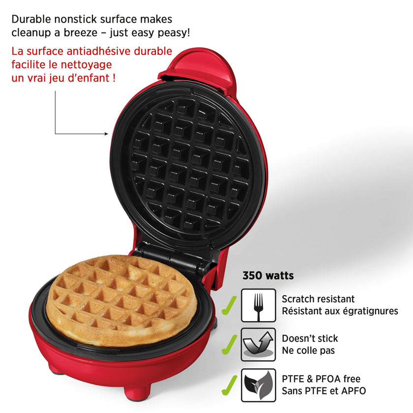 Starfrit Electric Mini Waffle Maker - 4