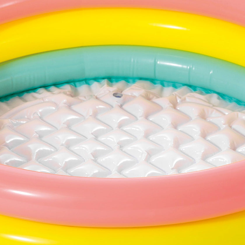 Intex 58924EP 34in x 10in Sunset Glow Soft Inflatable Baby Swimming Pool 🍁 All In One Marketplace Canada