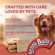 Benny BULLYS Chops Beef Liver Dog Treats, Freeze-Dried, Low Fat, High Energy & Nutrient Rich Food for Your Furry Friend, All Natural Ingredients 2X Small Bites- 520g/ 18.3oz 🍁 All In One Marketplace Canada