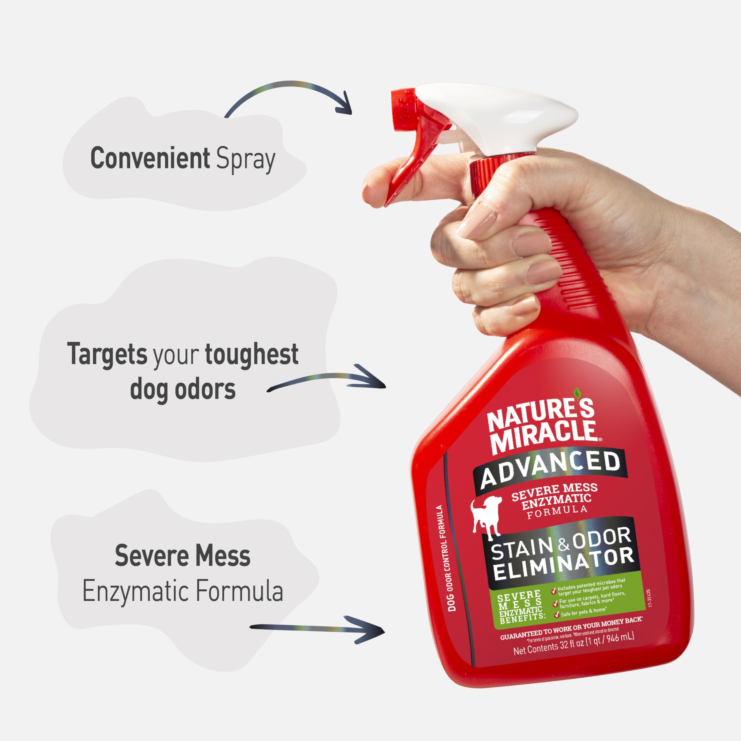 Nature's Miracle Advanced Stain & Odor Remover - 128Oz Pour 🍁 All In One Marketplace Canada