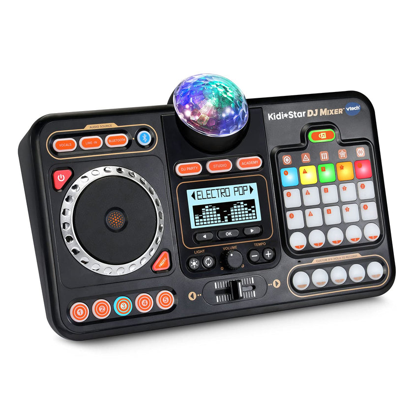 VTech Kidi Star DJ Mixer (English Version), Black 🍁 All In One Marketplace Canada