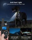 SLOPEHILL Dog Training Collar with Remote,4200Ft Electronic Shock Collars,Waterproof E-Collar Featuring Beep,Vibration,Shock,Light and Keypad Lock Mode,fit for Small Medium Large Dogs (Green) 🍁 All In One Marketplace Canada