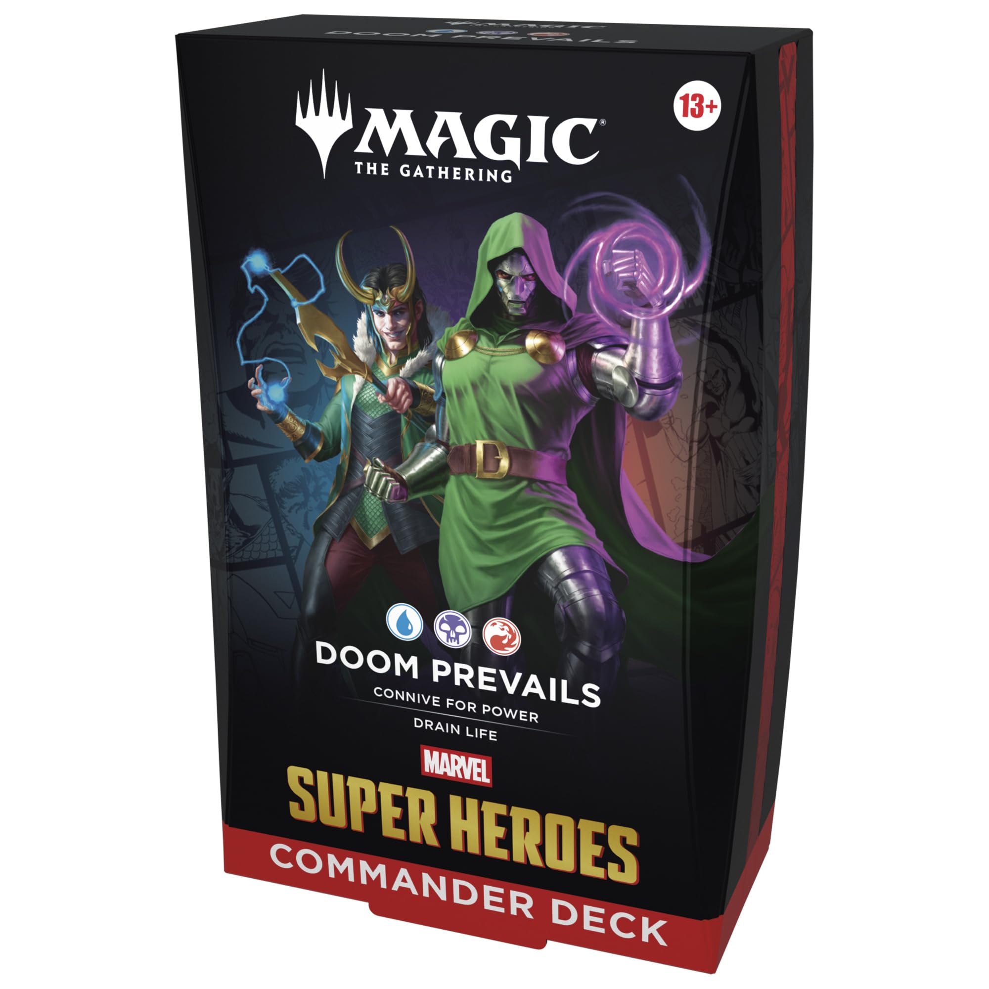 Magic: The Gathering | Marvel Super Heroes Commander Deck - Doom Prevails (100-Card Deck + Accessories) 🍁 All In One Marketplace Canada