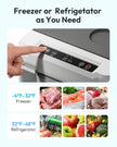 EUHOMY 12 Volt Refrigerator, 12 Quart (10L) Compressor Electric Cooler APP Control, Car Fridge 12/24V DC & 100-240V AC, Car refrigerator -4℉~68℉, Portable Freezer for RV, Camping, Travel 🍁 All In One Marketplace Canada