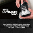 Creatine + Glutamine - Canadian-Owned Supplement with L-Glutamine - 30 Servings 🍁 All In One Marketplace Canada