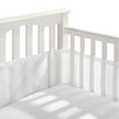 BreathableBaby Breathable Mesh Liner for Full-Size Cribs, Classic 3mm Mesh, White (Size 4FS Covers 3 or 4 Sides) 🍁 All In One Marketplace Canada