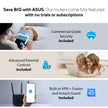 ASUS RT-AX1800S Dual Band WiFi 6 Extendable Router, Subscription-Free Network Security, Parental Control, Built-in VPN, AiMesh Compatible, Gaming & Streaming, Smart Home 🍁 All In One Marketplace Canada