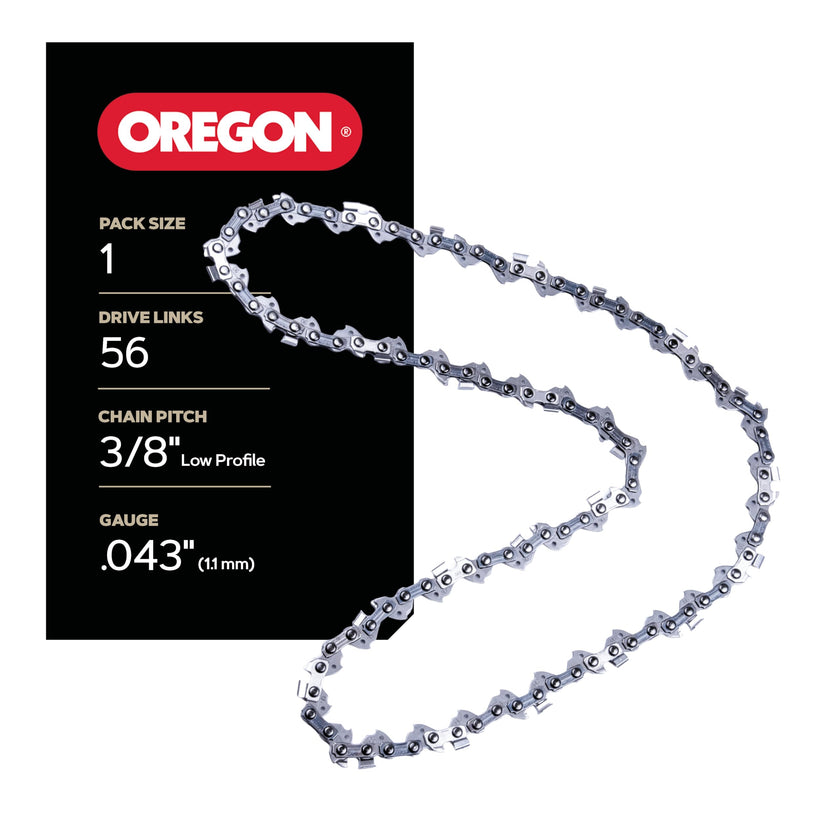 Oregon R56 AdvanceCut Chainsaw Chain for 16-Inch Bar -56 Drive Links – Low-Kickback Chain fits Greenworks, Makita, EGO, DeWalt and More 🍁 All In One Marketplace Canada