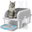 Suzzipaws XL Enclosed Stainless Steel Cat Litter Box for Big Cats 🍁 All In One Marketplace Canada