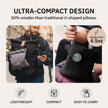 trtl Travel Pillow - Airplane Pillow for Neck and Shoulder Support - Soft, Lightweight, Machine-Washable Travel Pillows for Airplanes - Black 🍁 All In One Marketplace Canada