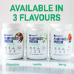 LEANFIT PLANT-BASED PROTEIN & GREENS Natural Vanilla – 20g Plant Protein + 4 Leafy Greens Per Serving – Vegan, Gluten-Free, Soy-Free, No Sugar - 20 Servings, 517g Tub 🍁 All In One Marketplace Canada