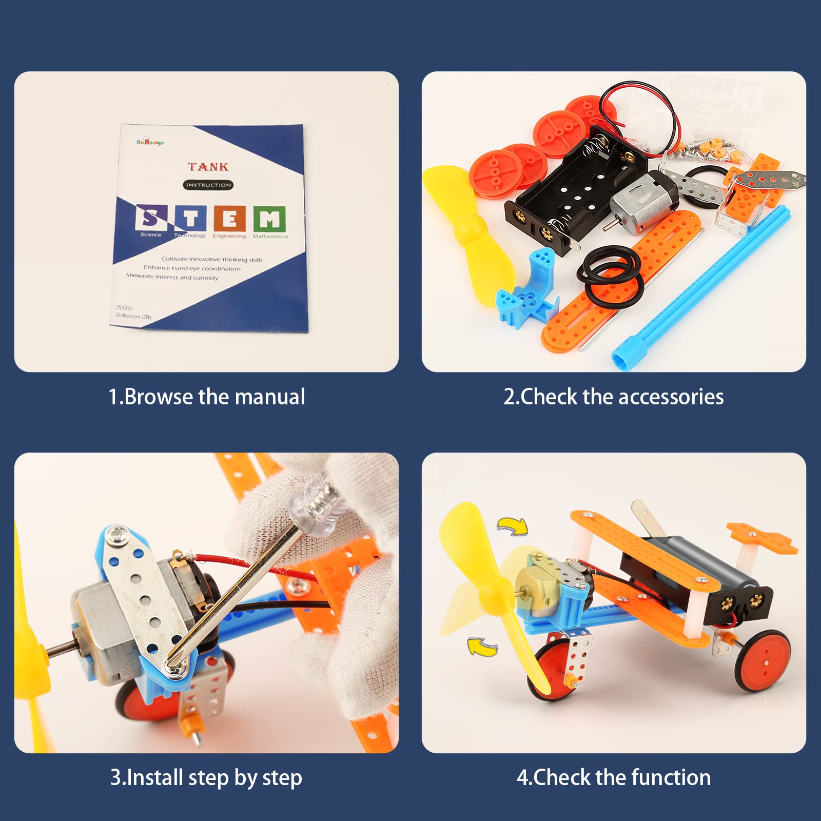 STEM Toys Science Kit for Kids 6-8 8-10 10-12, Crafts for Boys Girls Gifts 9-12 Years Old, STEM Building Robot Car Toys for Birthday Gift Ideas Age 8 9 10 11 12 🍁 All In One Marketplace Canada