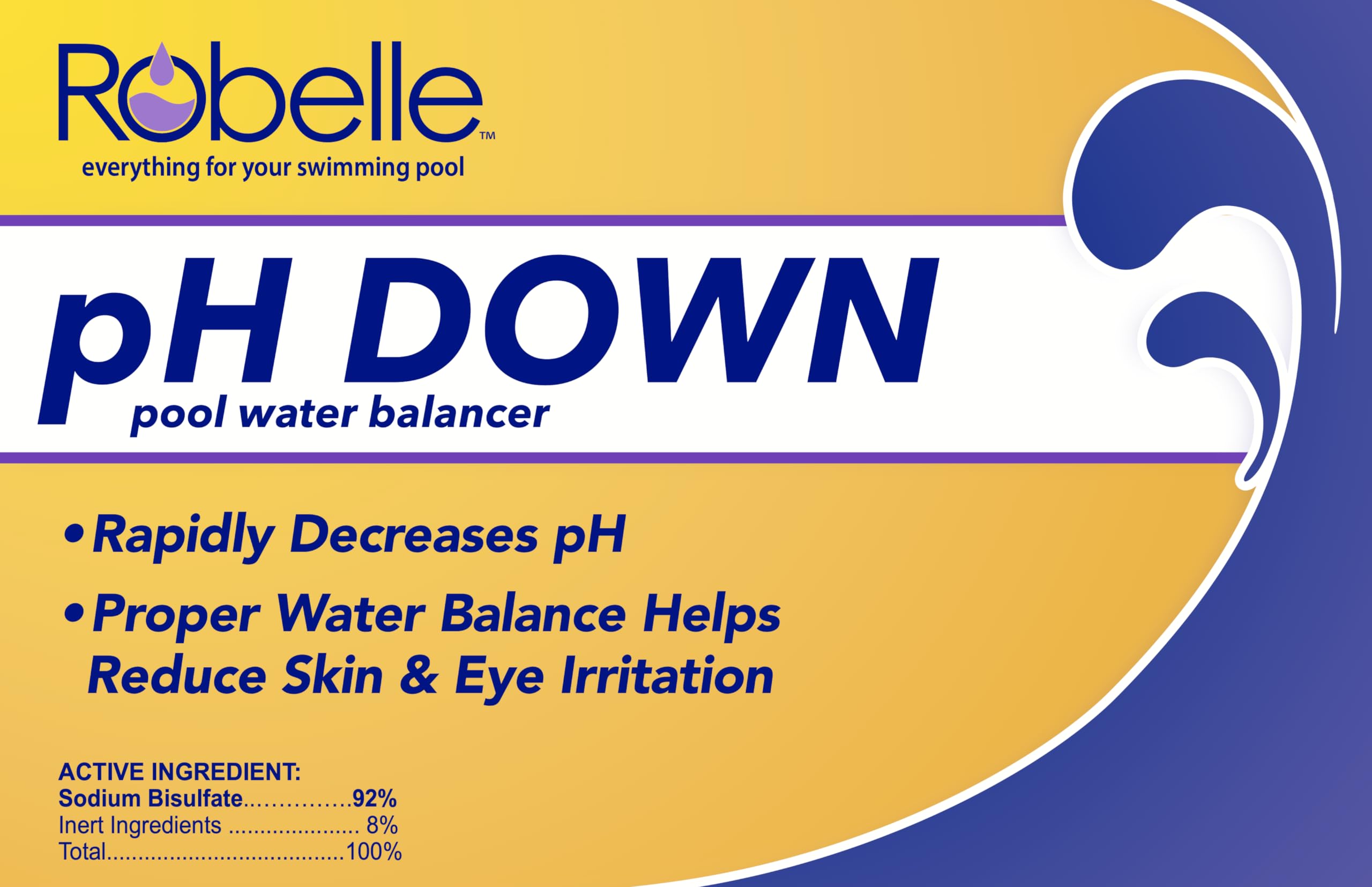 Robelle 6-Pounds Premium pH Down for Pools, Concentrated Sodium Bisulfate, Made in USA 🍁 All In One Marketplace Canada