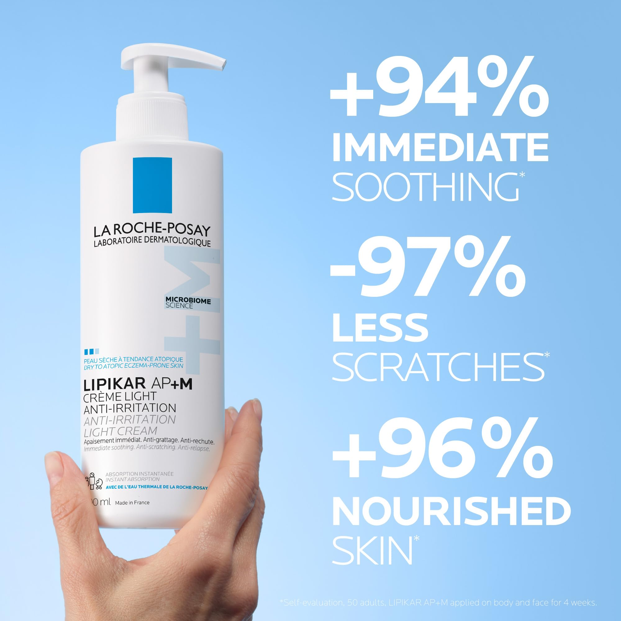 La Roche Posay Lipikar Baume Light AP+M, Body Lotion for Dry Skin, Lightweight Moisturizer with Shea Butter & Niacinamide for Body, Face & Hands, Fragrance Free, Recommended by Dermatologists, 400mL 🍁 All In One Marketplace Canada