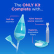 hydraSense Baby Nasal Aspirator, Baby Nasal Care, Gently Relieves Congestion in Babies, Non-medicated, With 100% Natural Source Seawater, Preservative-Free, 1 Kit 🍁 All In One Marketplace Canada