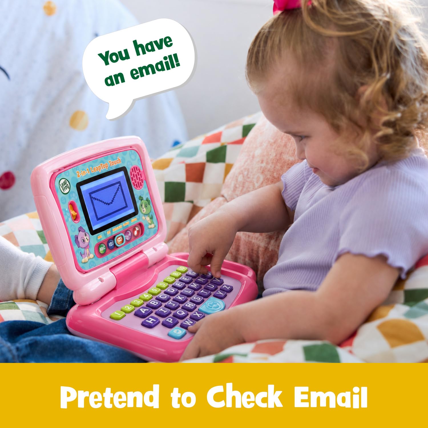 Leapfrog 2-in-1 LeapTop Touch Pink (English Version) 🍁 All In One Marketplace Canada