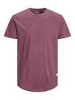 JACK & JONES Men's Long Line Fit T-Shirt JJENOA TEE SS Crew Neck NOOS White Medium 🍁 All In One Marketplace Canada