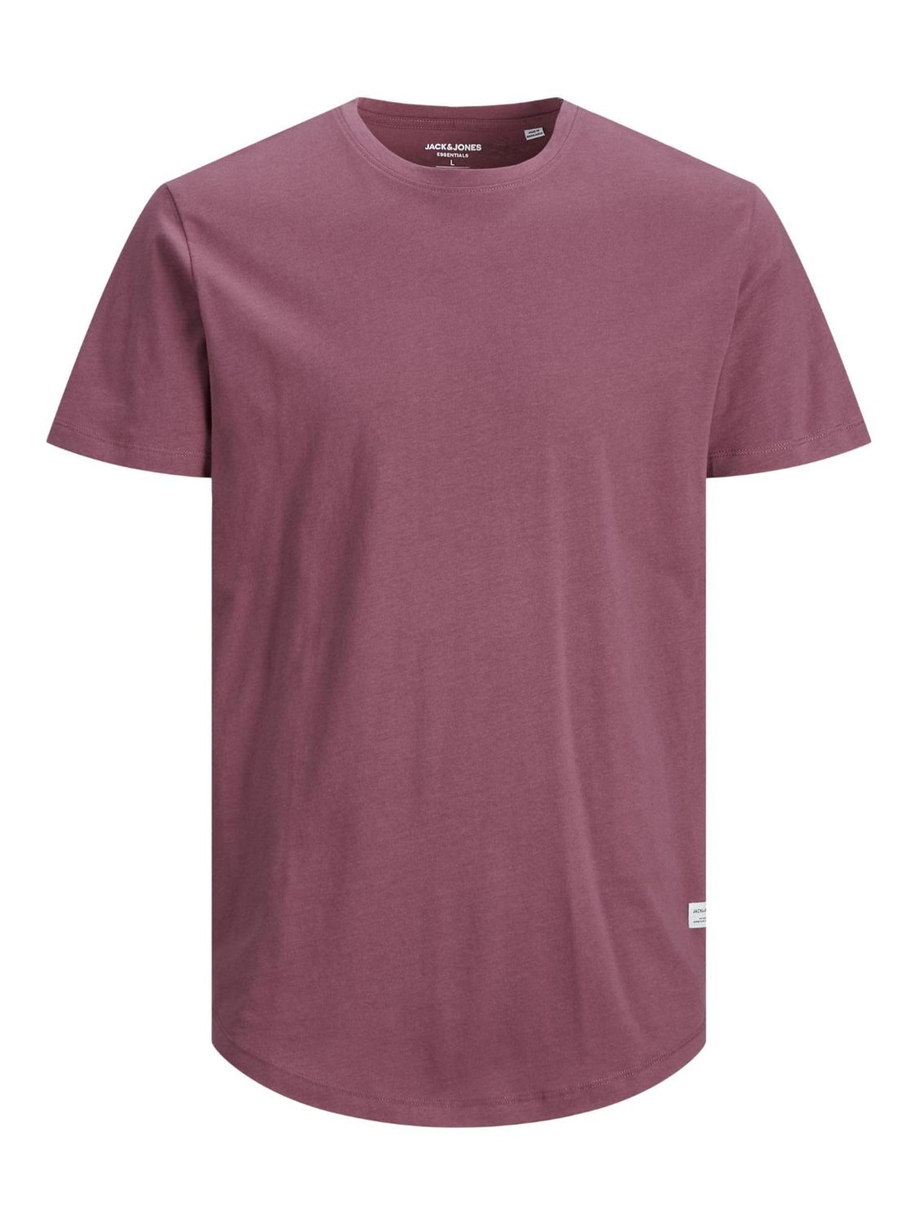 JACK & JONES Men's Long Line Fit T-Shirt JJENOA TEE SS Crew Neck NOOS White Medium 🍁 All In One Marketplace Canada