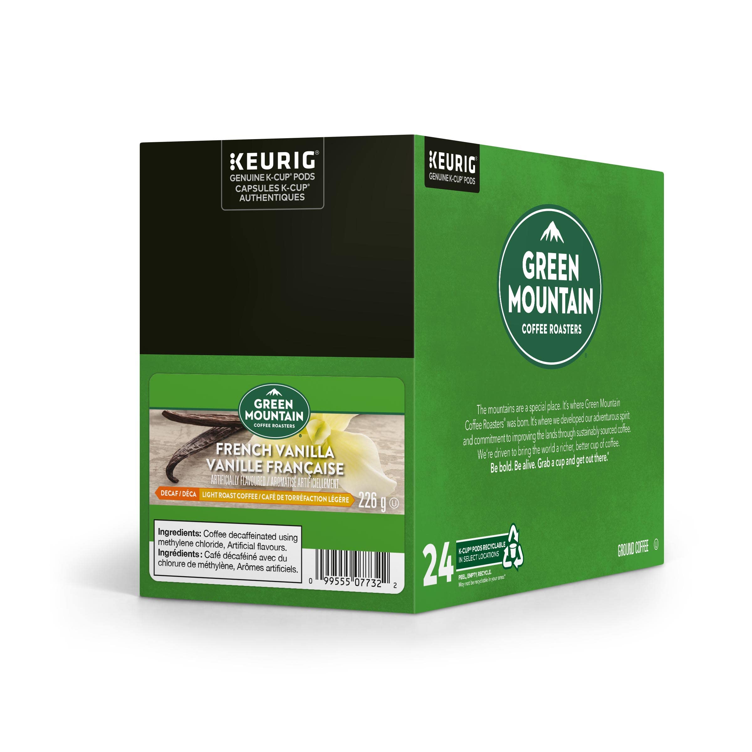 Green Mountain Coffee French Coffee French Vanilla-Decaf K-Cup Coffee Pods, 24 Count For Keurig Coffee Makers 🍁 All In One Marketplace Canada