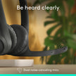Logitech Zone 301 Wireless Bluetooth Headset with Noise-Canceling Microphone, Compatible with Windows, Mac, Chrome, Linux, iOS, iPadOS, Android – Graphite 🍁 All In One Marketplace Canada