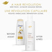 Dove Coconut Restore Shampoo & Conditioner for Damaged Hair, with Liquid Bio-Protein Care, 355 ML (2 Shampoo + 2 Conditioner) 🍁 All In One Marketplace Canada