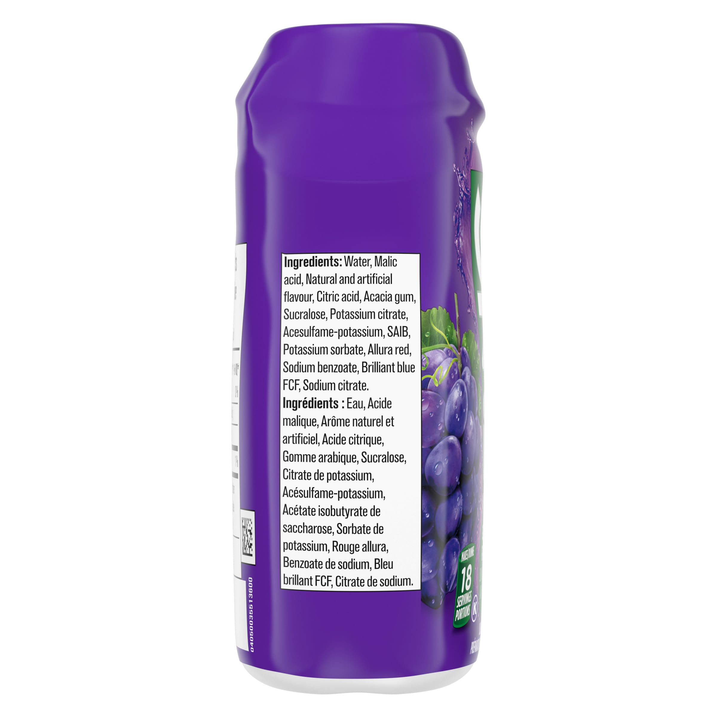 Tang Grape Liquid Drink Mix, 48 mL Bottle (Pack of 12) 🍁 All In One Marketplace Canada