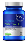 SISU Vitamin D 1000 IU, Unflavoured | Essential to Proper Calcium Absorption and Preventing Bone Loss | 400 Tiny, Quick-Dissolving Tablets | Gluten Free, Dairy Free, Non-GMO 🍁 All In One Marketplace Canada