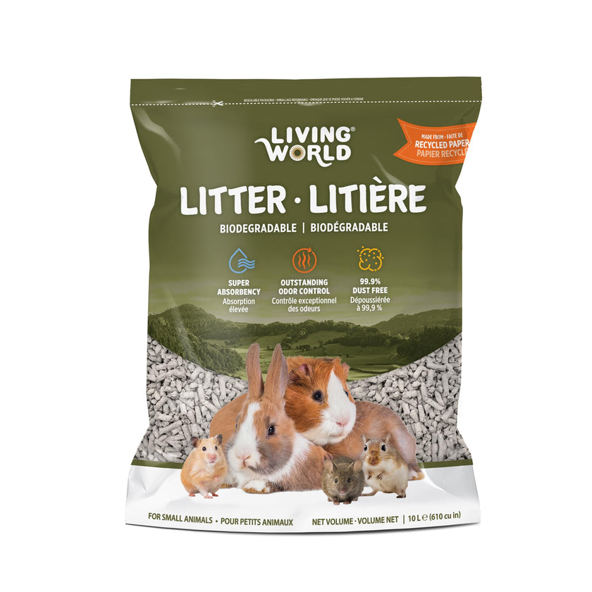 Living World Biodegradable Small Animal Litter, 10 L (610 cu in) 🍁 All In One Marketplace Canada