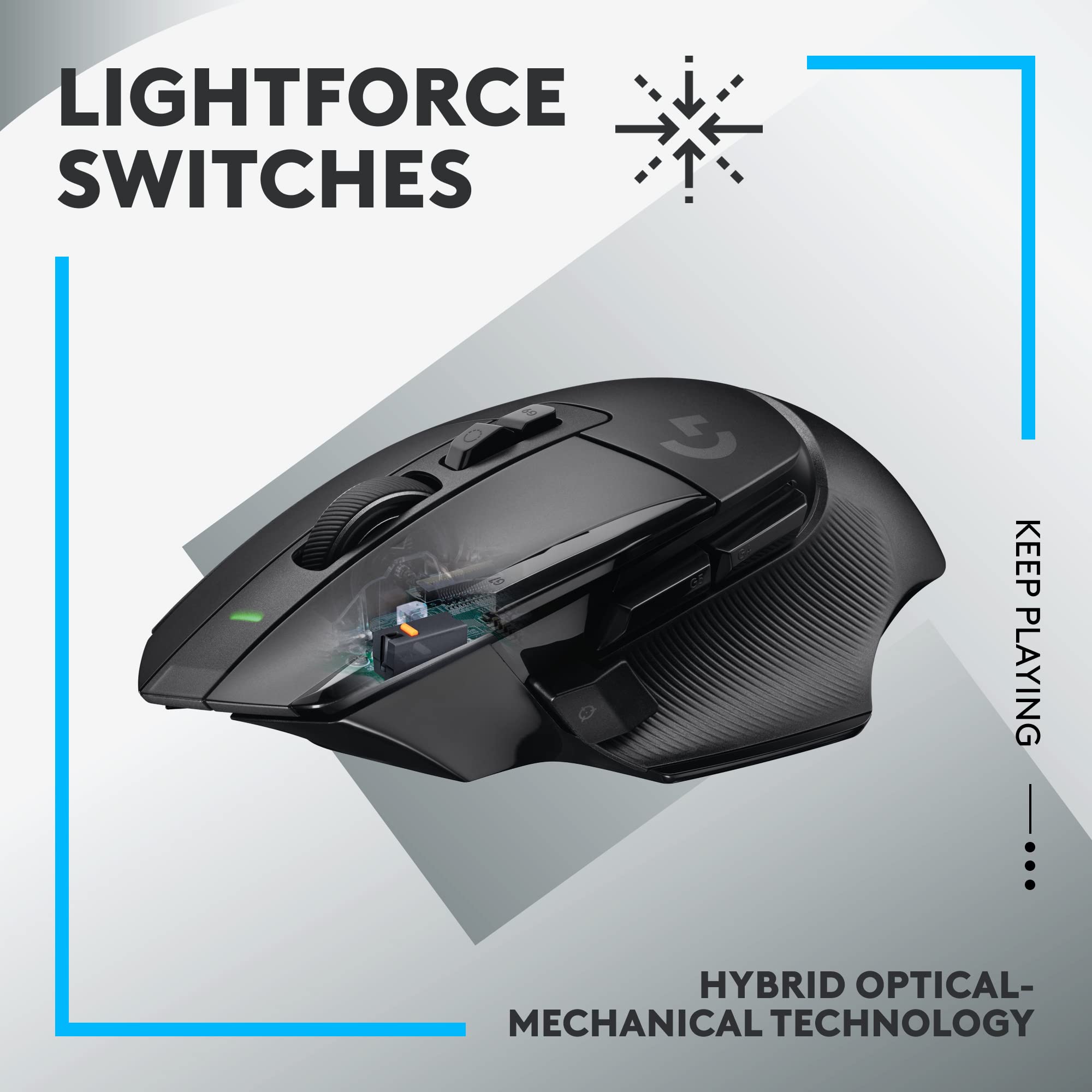 Logitech G502 X Lightspeed Wireless Gaming Mouse - Black 🍁 All In One Marketplace Canada