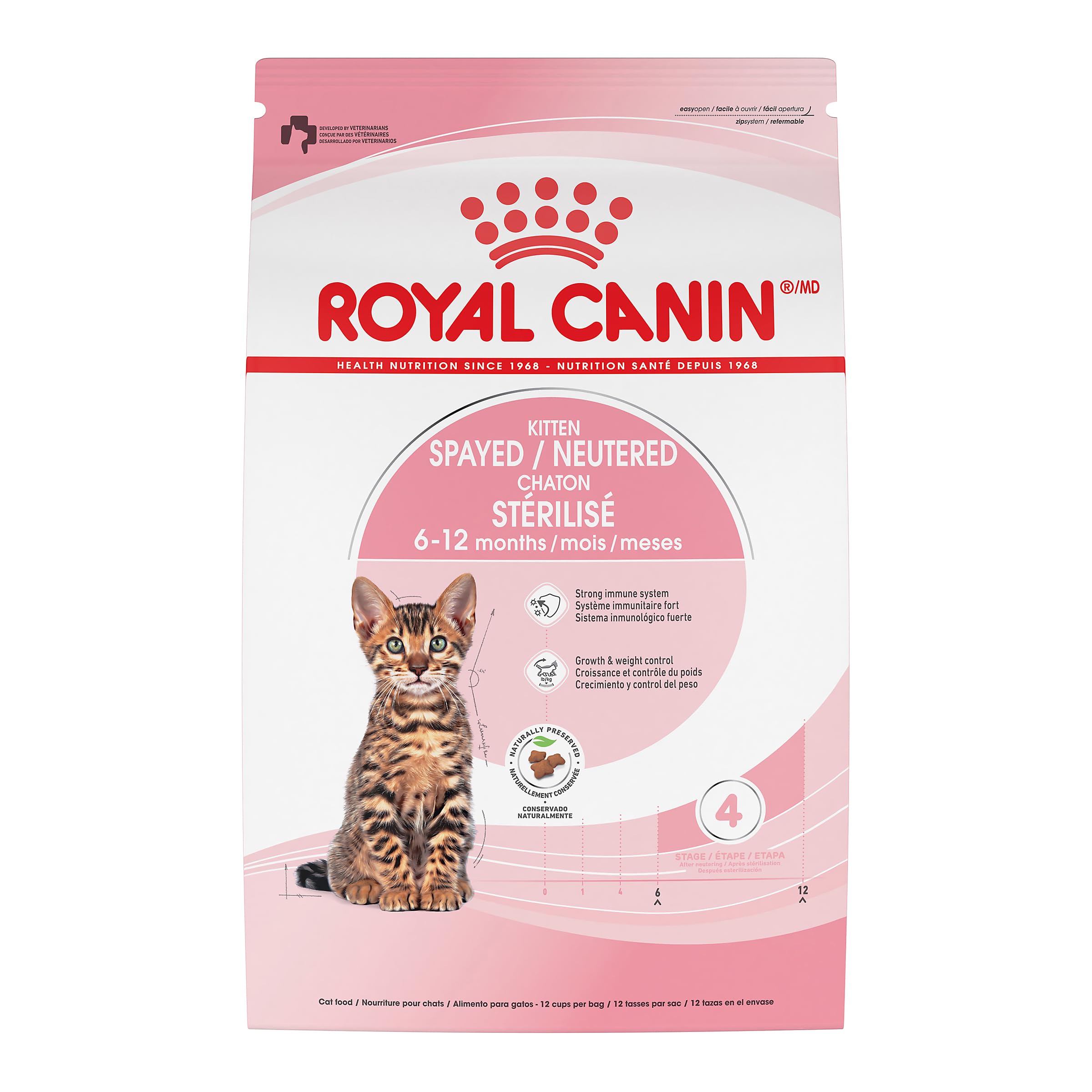 Royal Canin Feline Health Nutrition Kitten Spayed/Neutered Dry Cat Food, 2.5 lb Bag 🍁 All In One Marketplace Canada