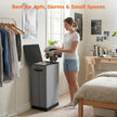 SOLEDI 100L Laundry Basket with Lid Large Laundry Hamper, Clothes Hamper with Laundry Bag Easy to Carry, Collapsible Storage Bins for Bedroom, Bathroom, Dorm, Apartment, College, Wardrobe, Grey 🍁 All In One Marketplace Canada