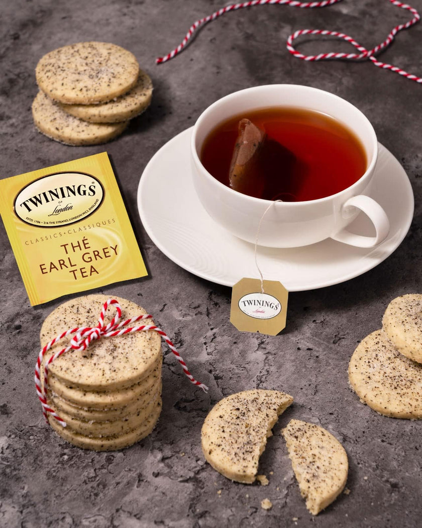 Twinings Decaf Earl Grey Individually Wrapped Teabags, Naturally Caffeine-Free, Black Tea Enhanced with Bergamot Citrus, 20 Count (Pack of 6), Enjoy Hot or Iced 🍁 All In One Marketplace Canada