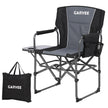 GarveeLife Oversized Camping Chair w/Side Table & Pocket,Outdoors, Black 🍁 All In One Marketplace Canada