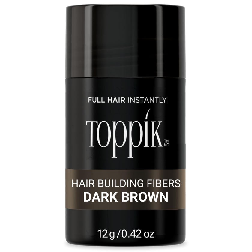 TOPPIK Hair Building Fibers,12 g, Fill In Fine or Thinning Hair, Instantly Thicker Looking, Multiple Shades for Men & Women 🍁 All In One Marketplace Canada