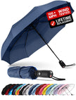 Repel Windproof Travel Umbrella - Compact & Withstands Winds up to 100MPH, Strongest Premium Auto Folding Umbrella for Rain and Sun - Durable, Light & Portable for Women & Men, Fits Backpack & Cars 🍁 All In One Marketplace Canada