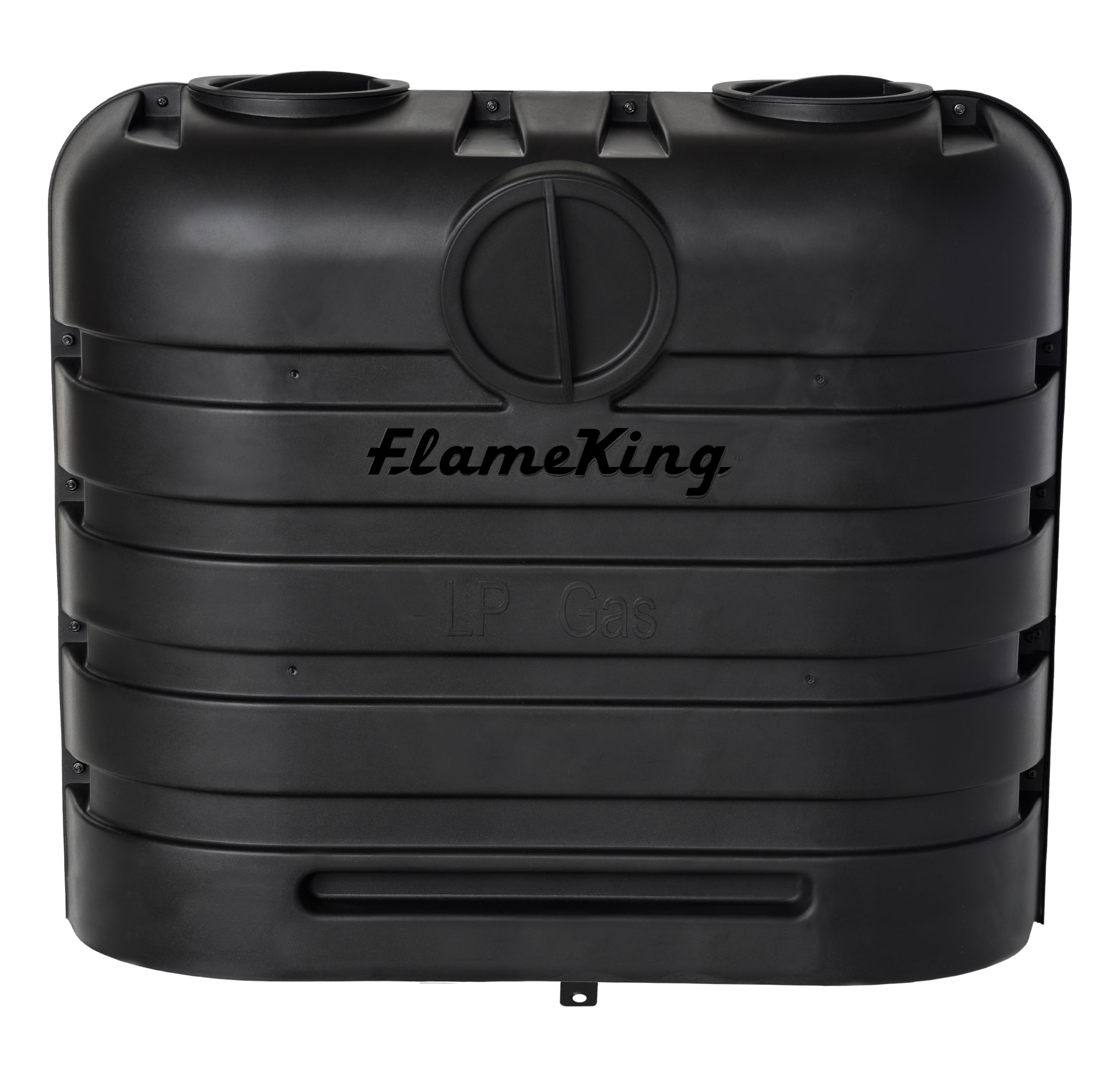 Flame King Dual 30LB LP Propane Tank Light Plastic Heavy Duty Cover for RV, Travel Trailer, Camper - Black 🍁 All In One Marketplace Canada